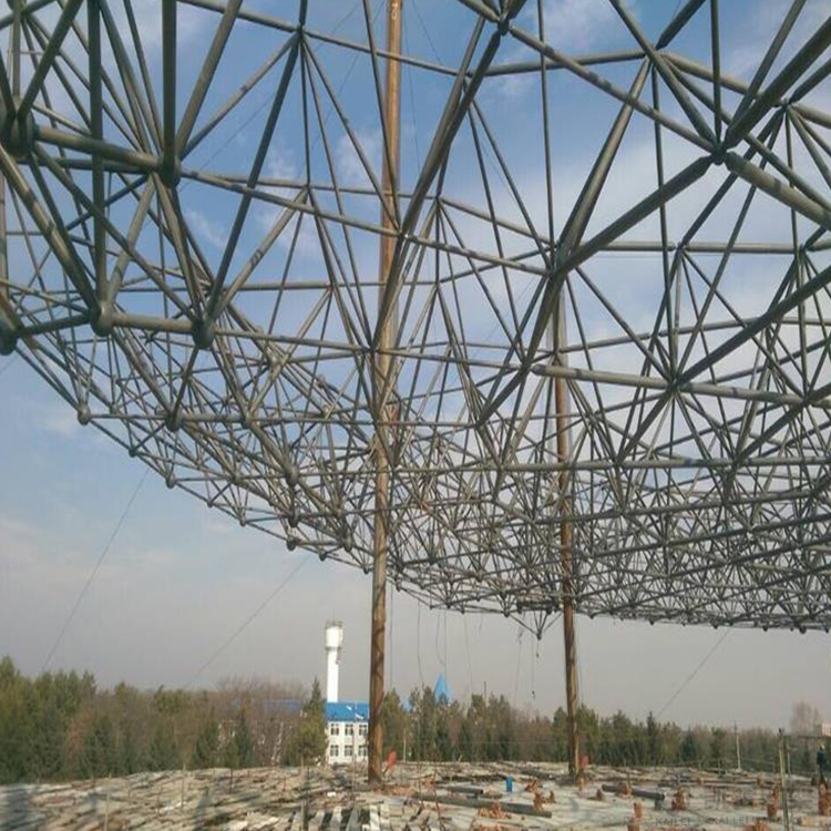 惠州球形网架钢结构施工方案